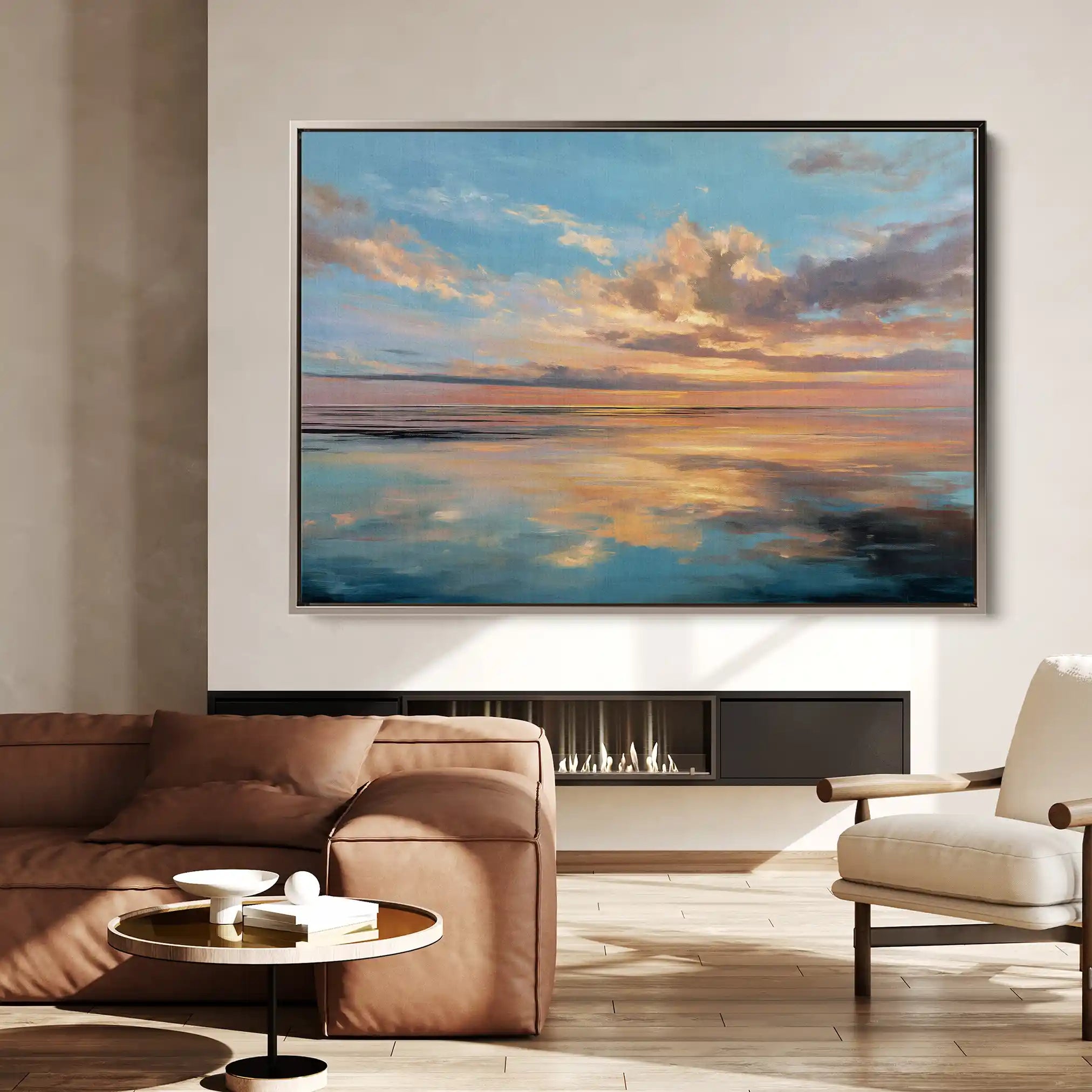 Abstract 1715 Canvas Art 60 x 40 cm / Black