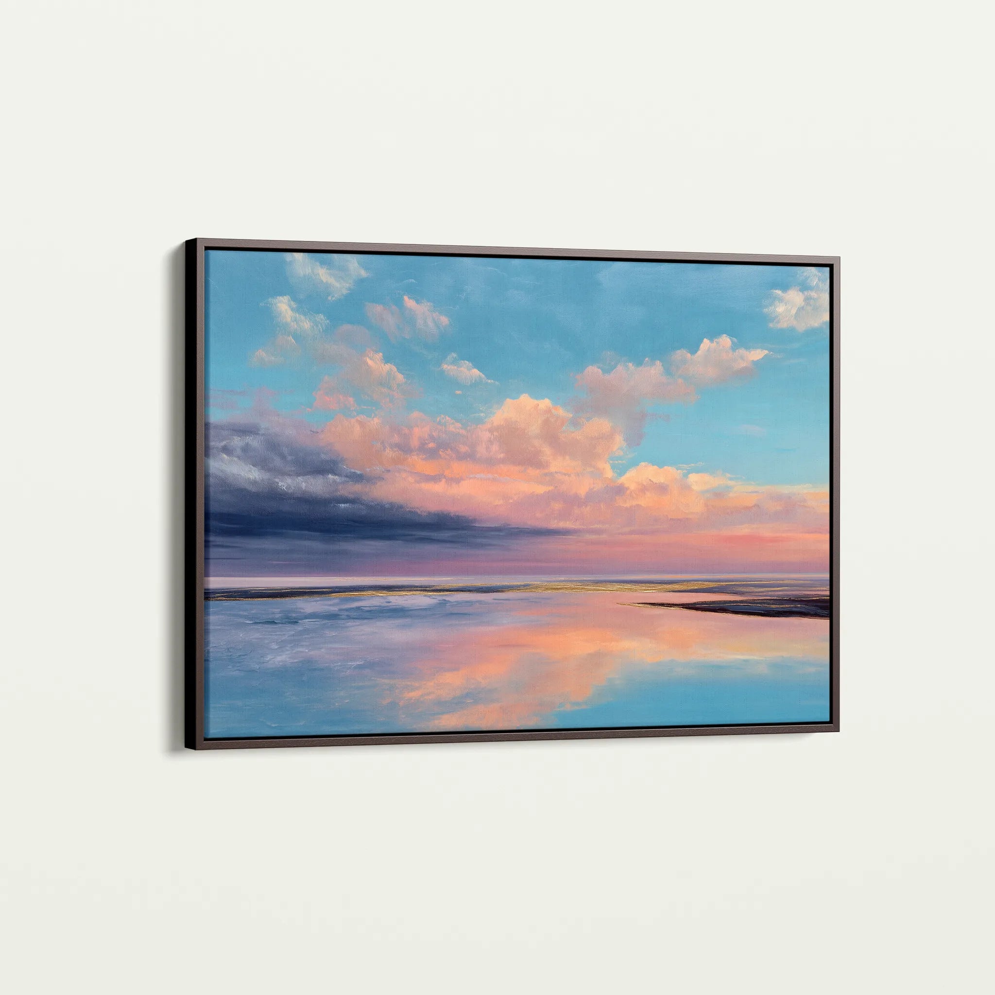 Abstract 1716 Canvas Art 18" x 24" / 45 x 60 cm / Black