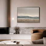Abstract 1718 Canvas Art 18" x 24" / 45 x 60 cm / Black