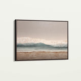 Abstract 1718 Canvas Art 18" x 24" / 45 x 60 cm / Black