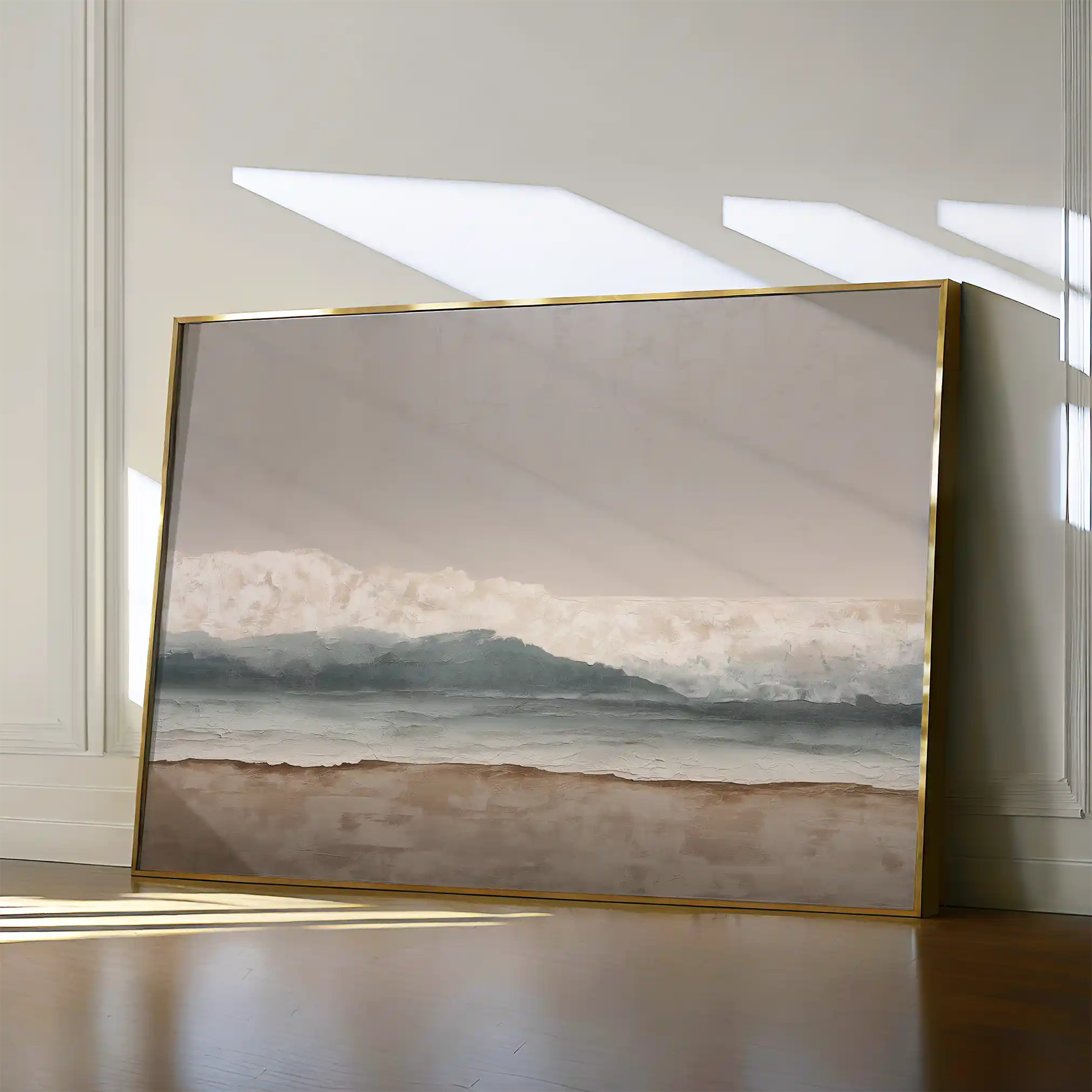 Abstract 1718 Canvas Art 60 x 40 cm / Black