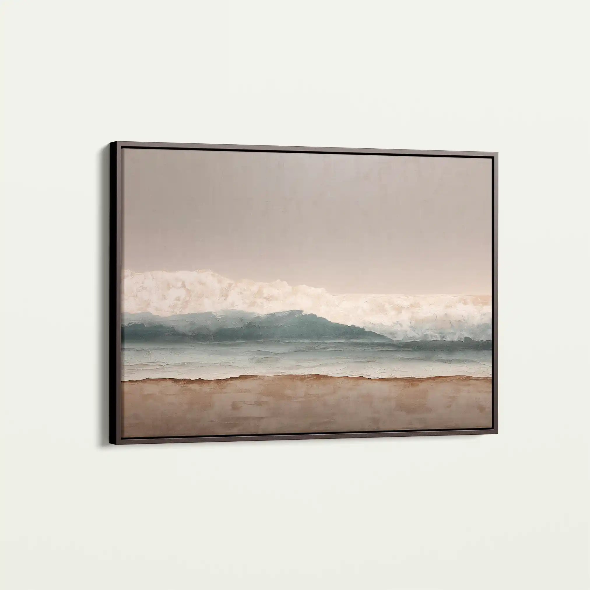 Abstract 1718 Canvas Art 60 x 40 cm / Black