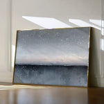 Abstract 1719 Canvas Art 18" x 24" / 45 x 60 cm / Black