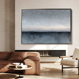 Abstract 1719 Canvas Art 18" x 24" / 45 x 60 cm / Black