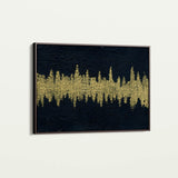 Abstract 172 Canvas Art 18" x 24" / 45 x 60 cm / Black