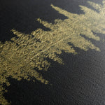 Abstract 172 Canvas Art 18" x 24" / 45 x 60 cm / Black