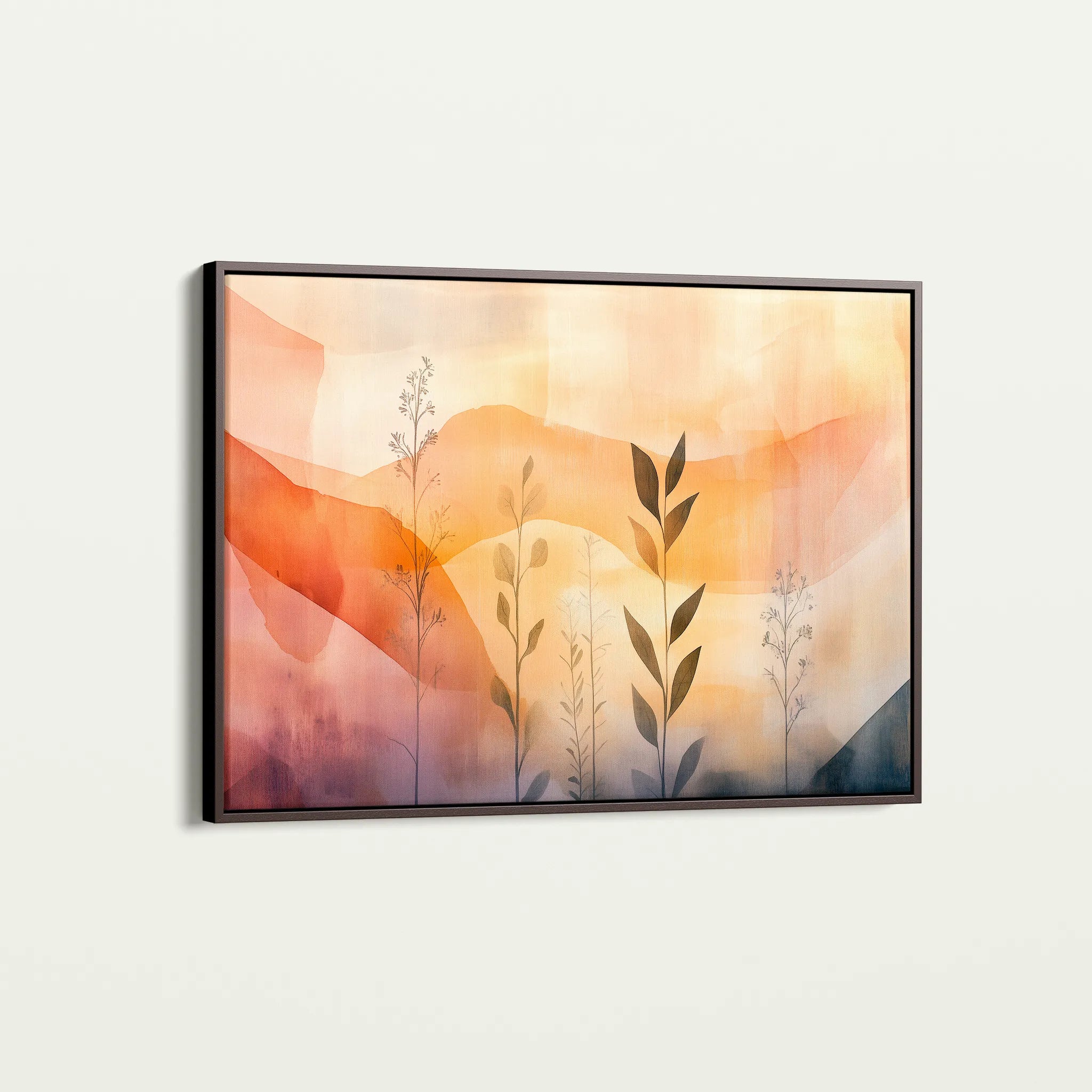 Boho 172 Canvas Art 18" x 24" / 45 x 60 cm / Black