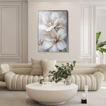 Floral 172 Canvas Art 60 x 40 cm / Black