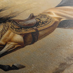 Horses 172 Canvas Art 18" x 24" / 45 x 60 cm / Black