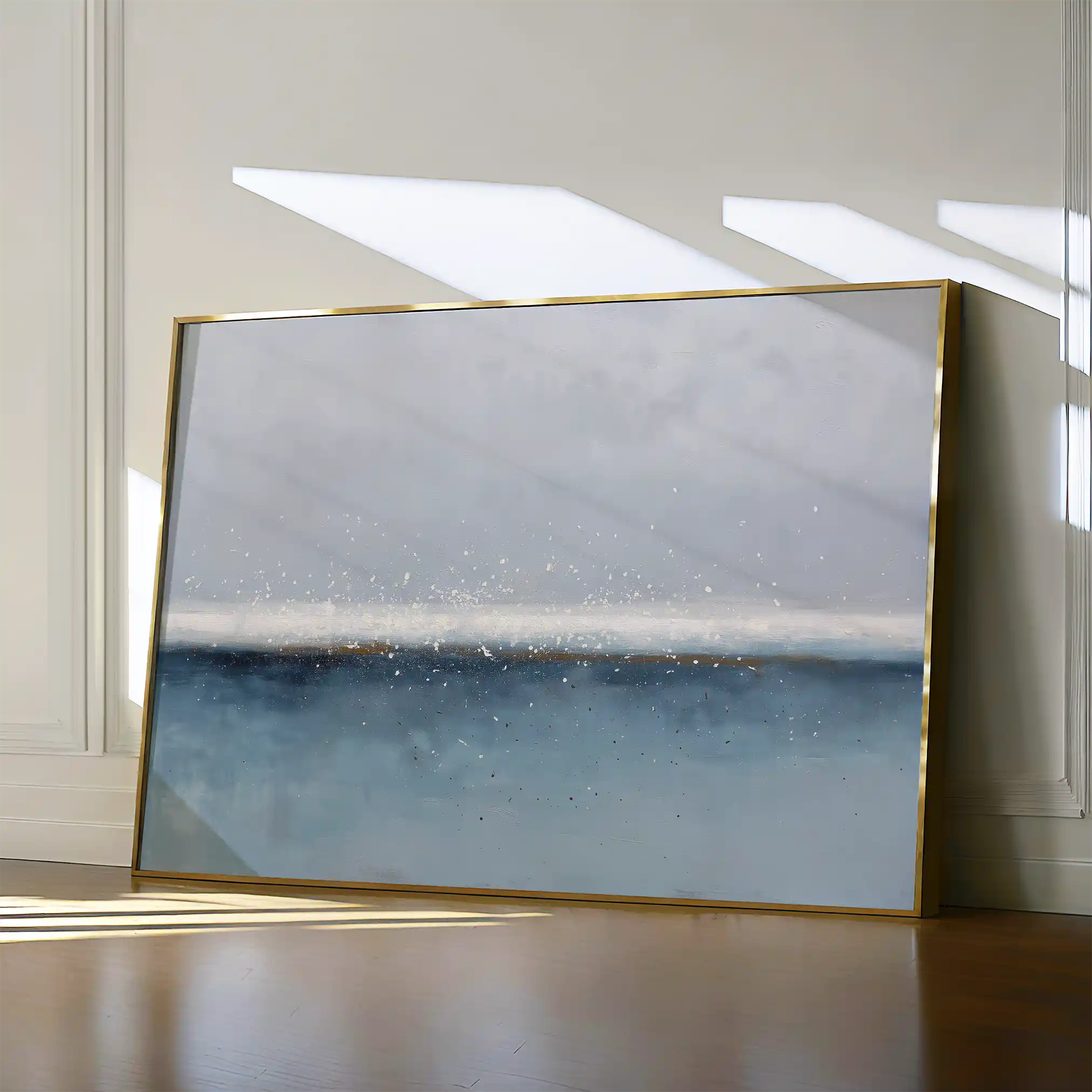 Abstract 1720 Canvas Art 60 x 40 cm / Black