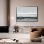 Abstract 1721 Canvas Art 18" x 24" / 45 x 60 cm / Black