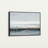 Abstract 1721 Canvas Art 18" x 24" / 45 x 60 cm / Black