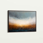 Abstract 1722 Canvas Art 18" x 24" / 45 x 60 cm / Black