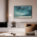 Abstract 1723 Canvas Art 18" x 24" / 45 x 60 cm / Black