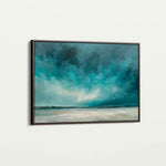 Abstract 1723 Canvas Art 18" x 24" / 45 x 60 cm / Black