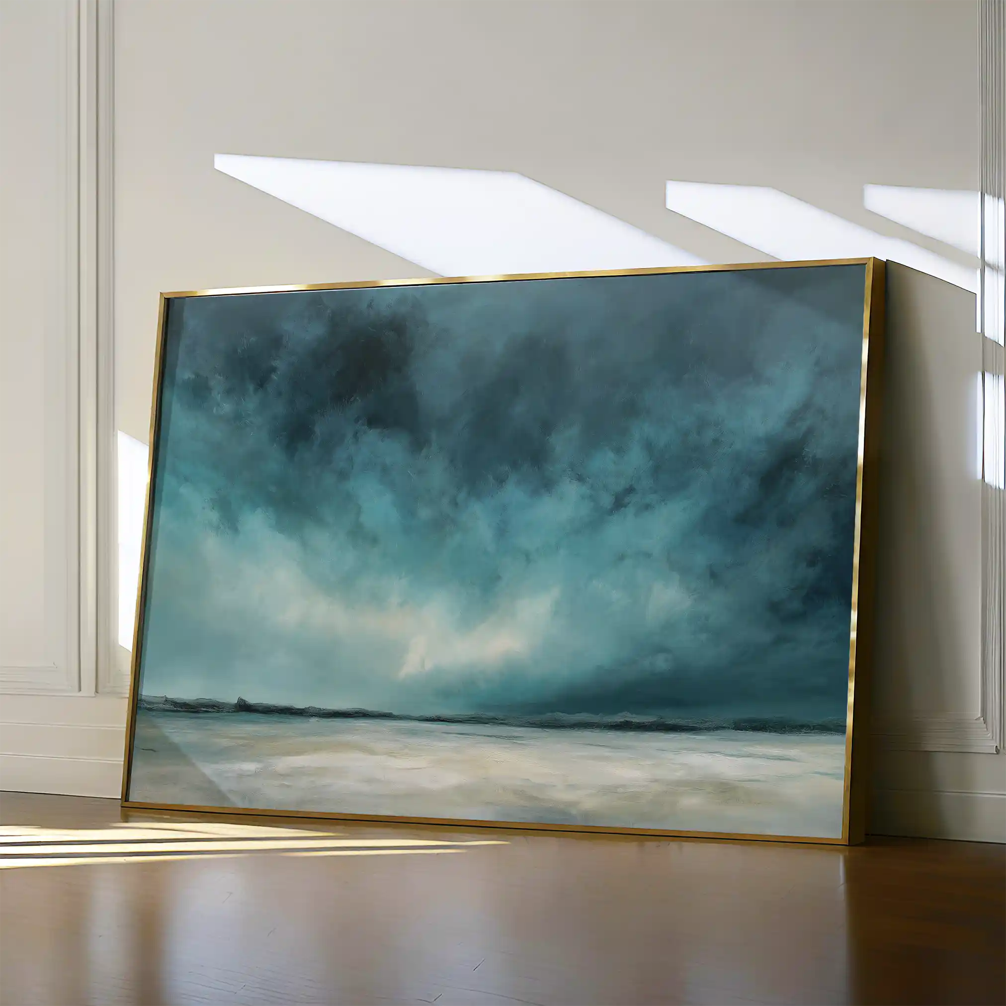 Abstract 1723 Canvas Art 60 x 40 cm / Black