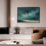 Abstract 1724 Canvas Art 18" x 24" / 45 x 60 cm / Black