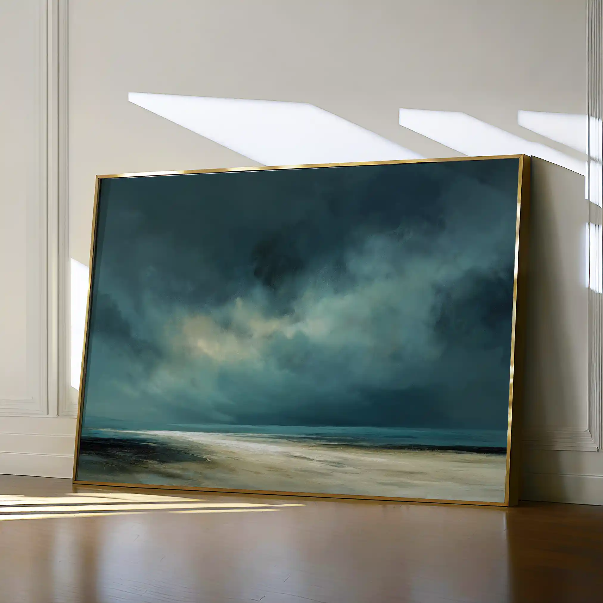 Abstract 1724 Canvas Art 60 x 40 cm / Black