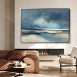 Abstract 1726 Canvas Art 18" x 24" / 45 x 60 cm / Black