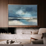 Abstract 1726 Canvas Art 18" x 24" / 45 x 60 cm / Black