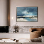 Abstract 1726 Canvas Art 18" x 24" / 45 x 60 cm / Black