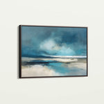 Abstract 1726 Canvas Art 18" x 24" / 45 x 60 cm / Black