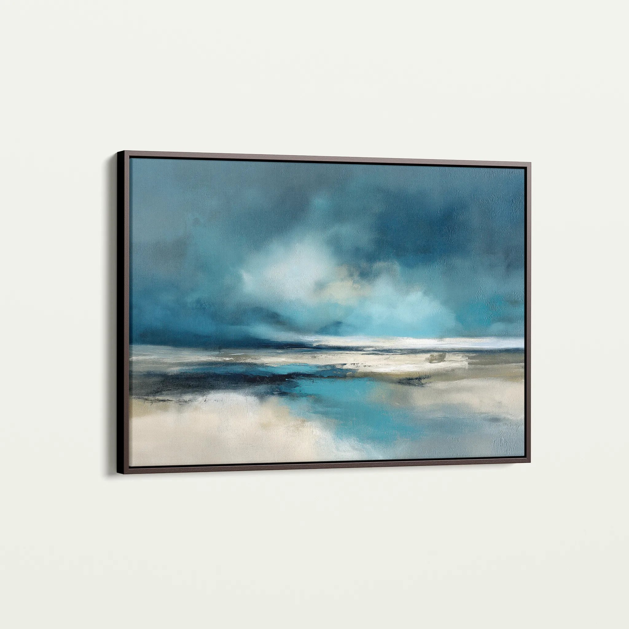 Abstract 1726 Canvas Art 18" x 24" / 45 x 60 cm / Black