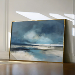 Abstract 1726 Canvas Art 60 x 40 cm / Black