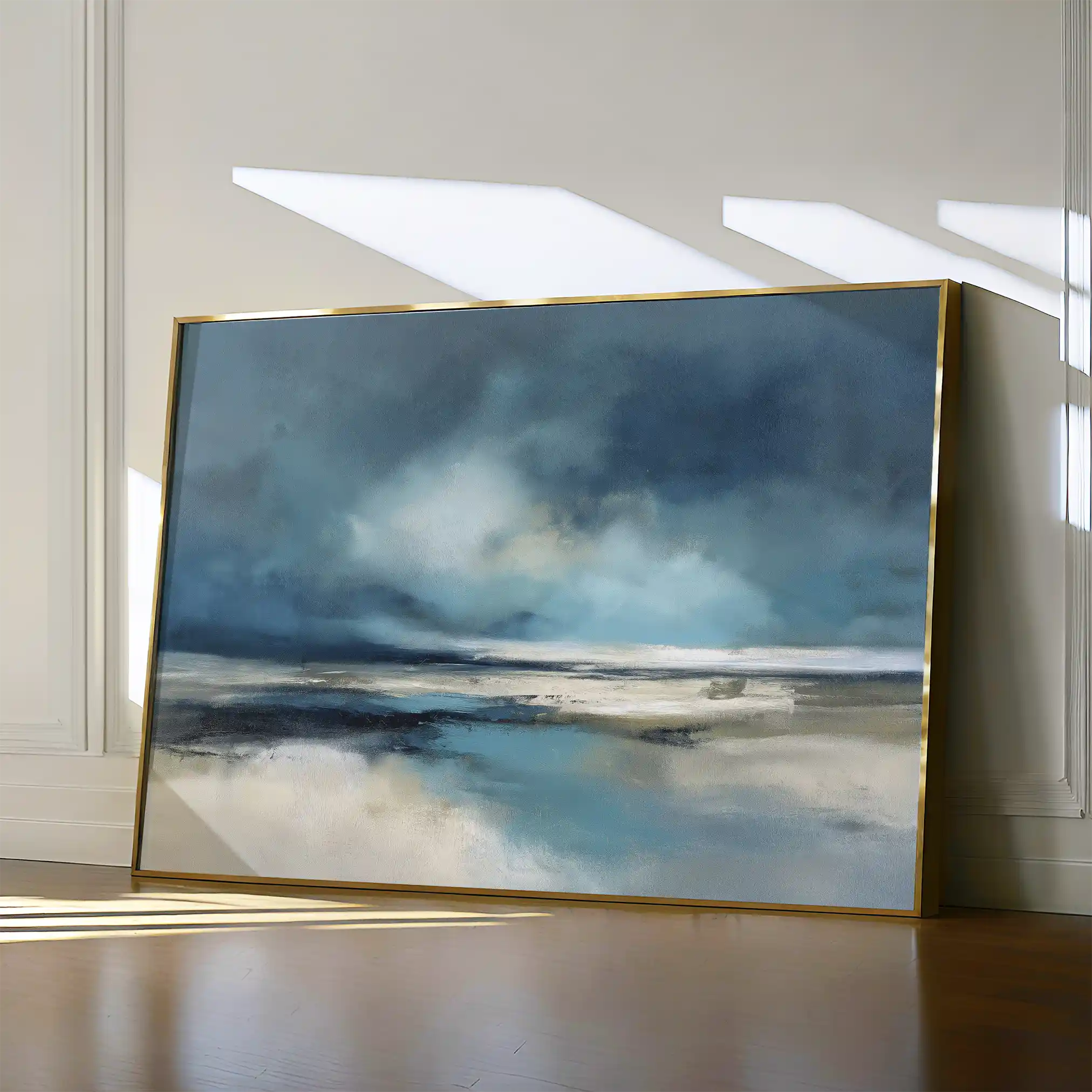 Abstract 1726 Canvas Art 60 x 40 cm / Black