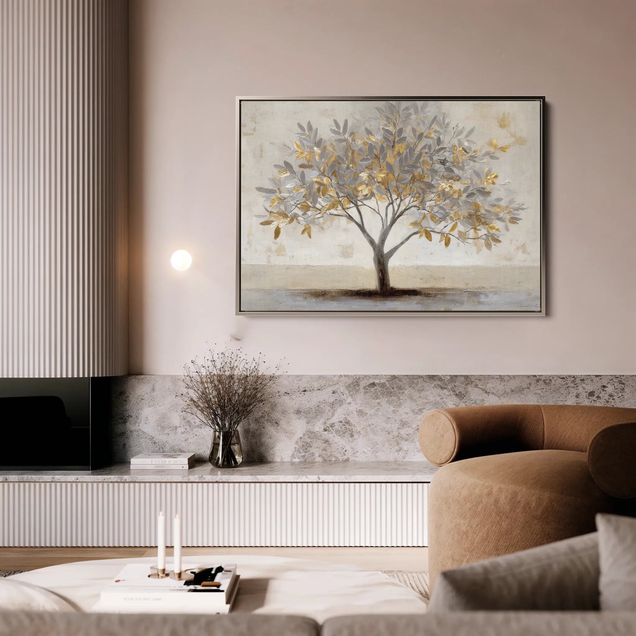 Abstract 1727 Canvas Art 18" x 24" / 45 x 60 cm / Black
