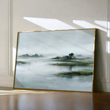 Abstract 1728 Canvas Art 18" x 24" / 45 x 60 cm / Black