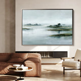 Abstract 1728 Canvas Art 18" x 24" / 45 x 60 cm / Black