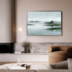 Abstract 1728 Canvas Art 18" x 24" / 45 x 60 cm / Black