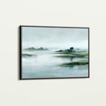 Abstract 1728 Canvas Art 18" x 24" / 45 x 60 cm / Black