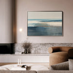 Abstract 1729 Canvas Art 18" x 24" / 45 x 60 cm / Black