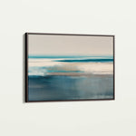 Abstract 1729 Canvas Art 18" x 24" / 45 x 60 cm / Black