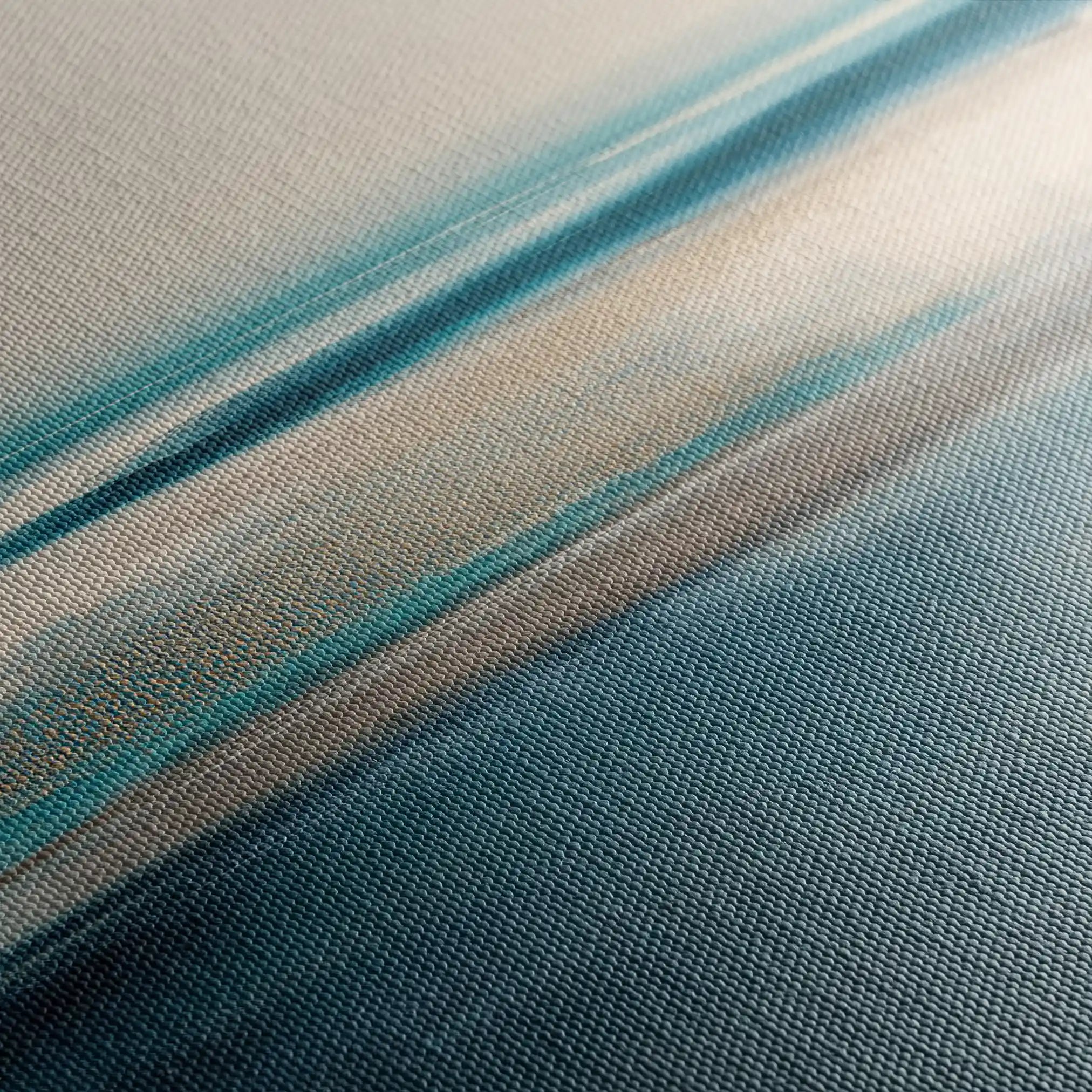 Abstract 1729 Canvas Art 60 x 40 cm / Black
