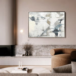 Abstract 173 Canvas Art 18" x 24" / 45 x 60 cm / Black