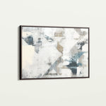 Abstract 173 Canvas Art 18" x 24" / 45 x 60 cm / Black