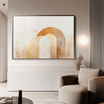 Boho 173 Canvas Art 18" x 24" / 45 x 60 cm / Black