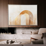 Boho 173 Canvas Art 18" x 24" / 45 x 60 cm / Black