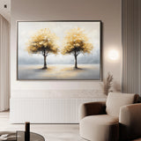 Landscape 173 Canvas Art 18" x 24" / 45 x 60 cm / Black