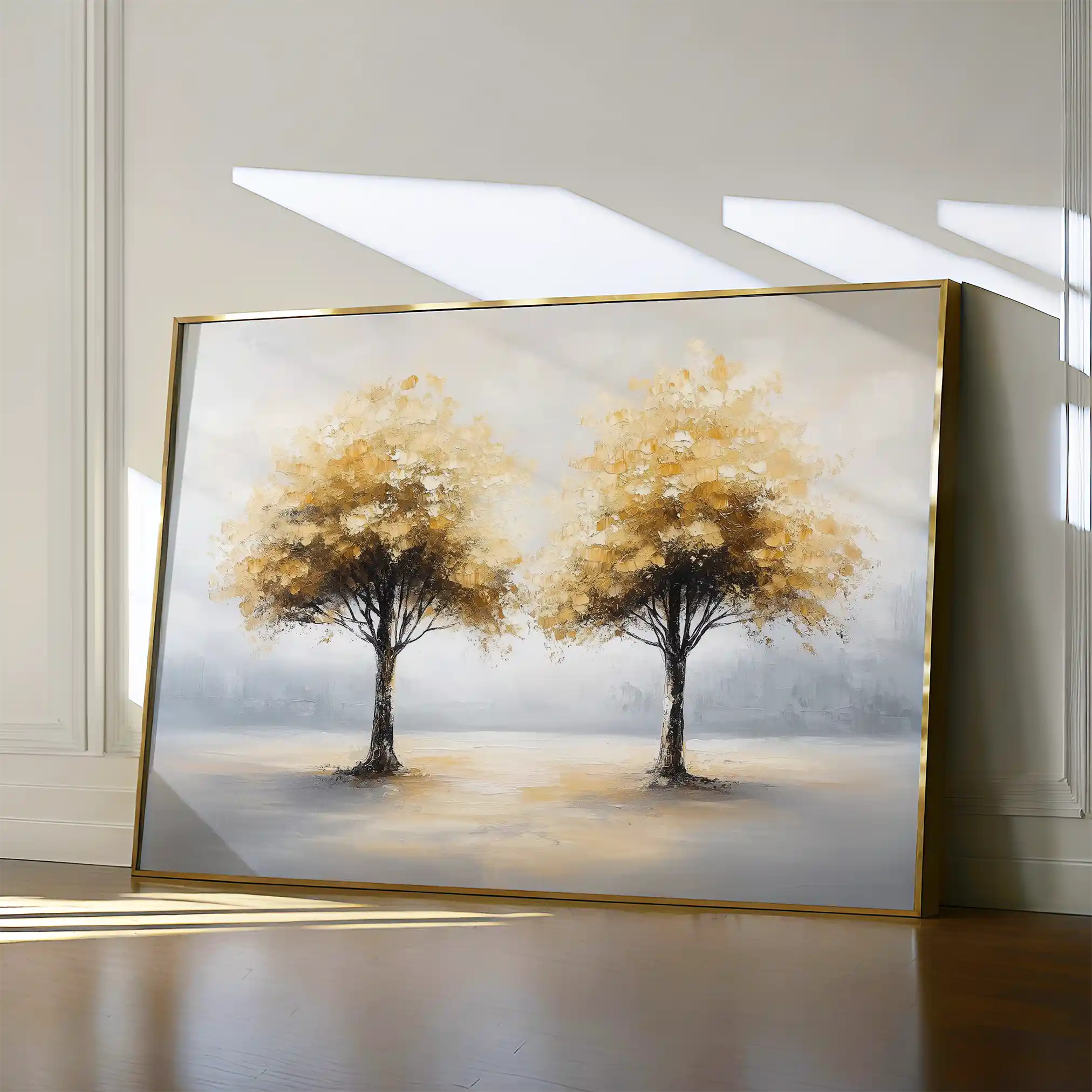 Landscape 173 Canvas Art 60 x 40 cm / Black