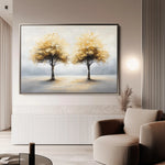 Landscape 173 Canvas Art 60 x 40 cm / Black