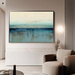 Abstract 1730 Canvas Art 18" x 24" / 45 x 60 cm / Black