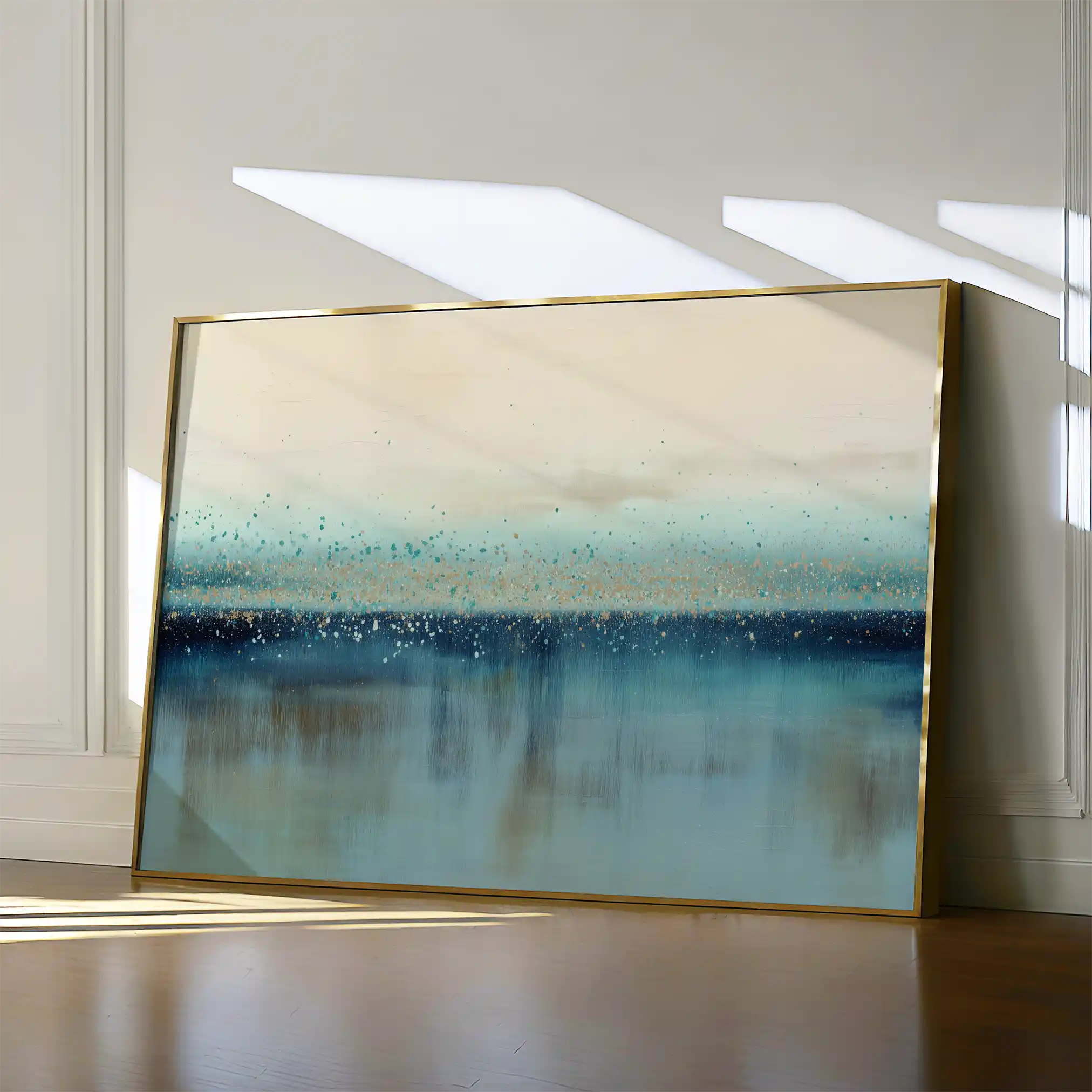 Abstract 1730 Canvas Art 60 x 40 cm / Black