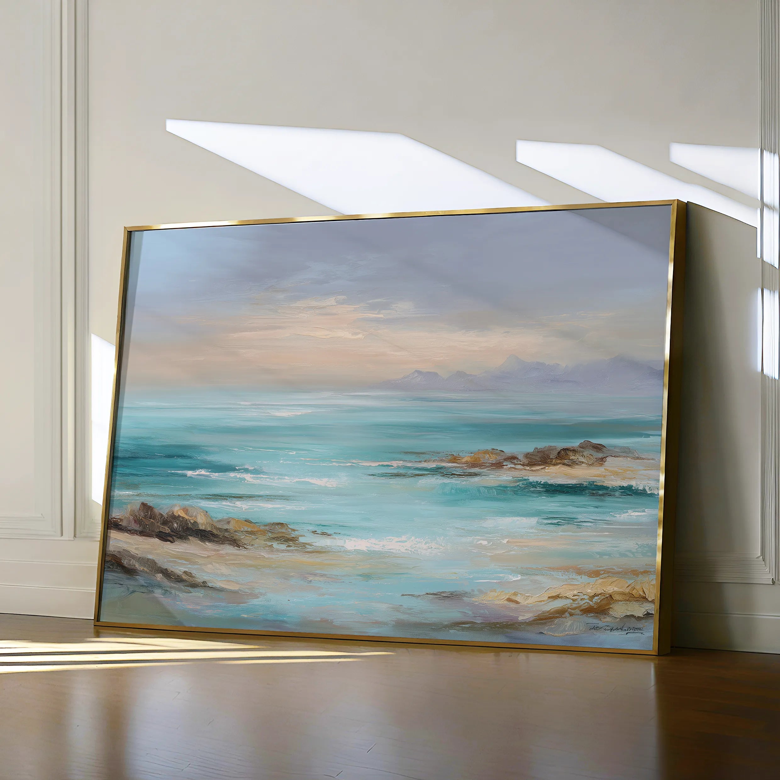 Abstract 1731 Canvas Art 18" x 24" / 45 x 60 cm / Black