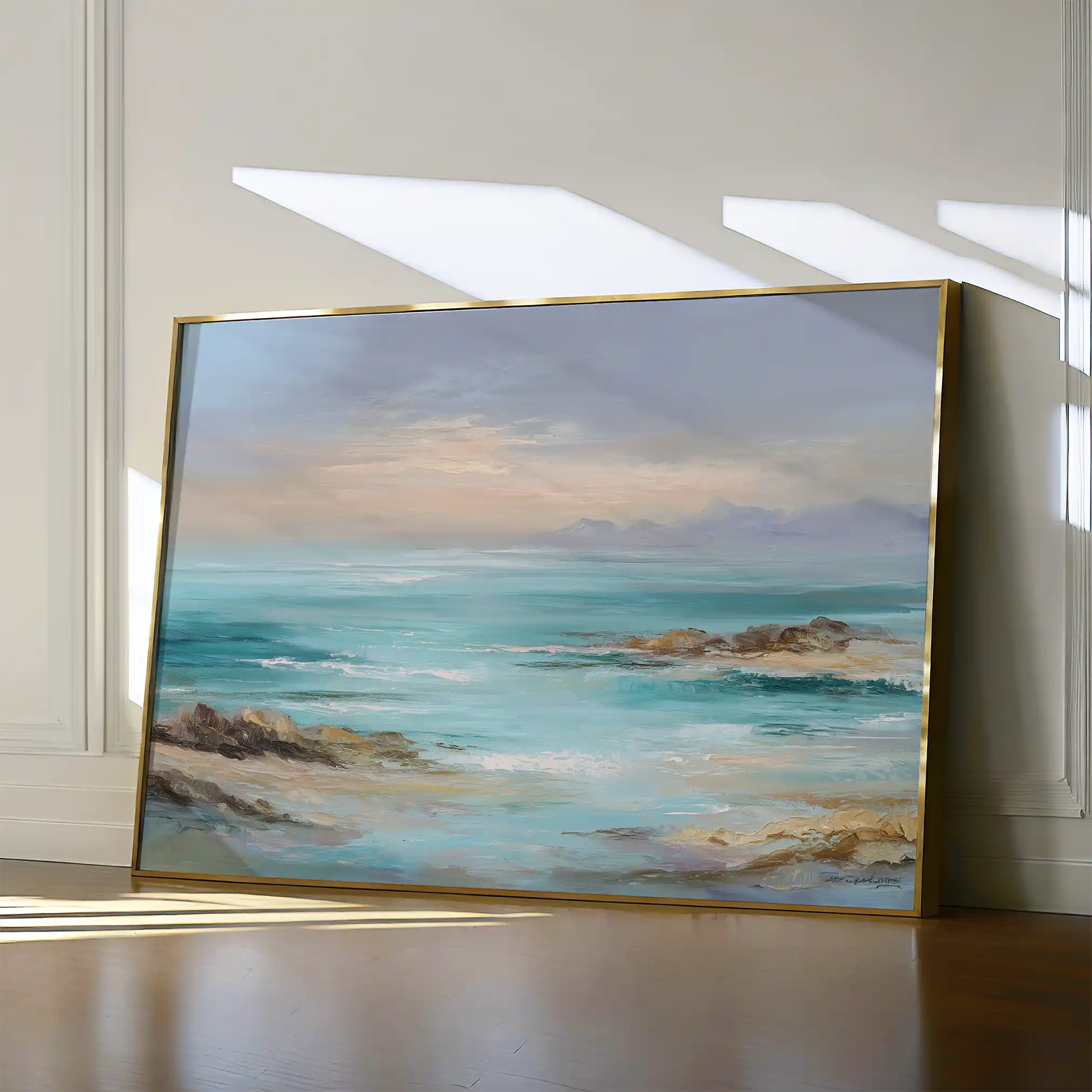 Abstract 1731 Canvas Art 60 x 40 cm / Black