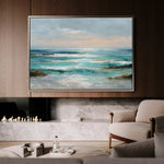 Abstract 1732 Canvas Art 18" x 24" / 45 x 60 cm / Black