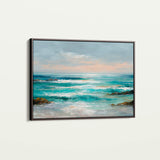 Abstract 1732 Canvas Art 18" x 24" / 45 x 60 cm / Black